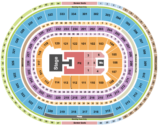 United Center Demi Lovato Seating Chart
